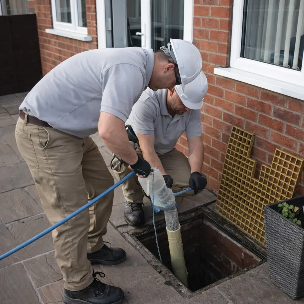 Blocked drain repair service in Richmond